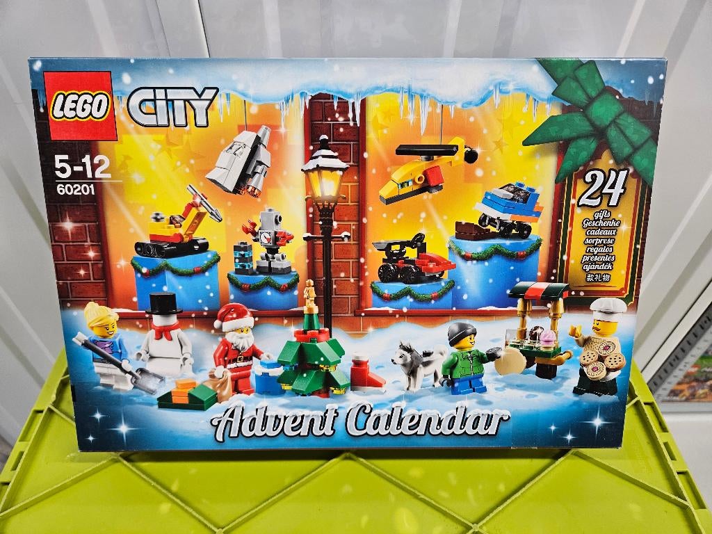 🎁 Lego CIty 60201 - Adventcalendar 2018 🎁, Lego, Nieuw, Ophalen of Verzenden, Complete set