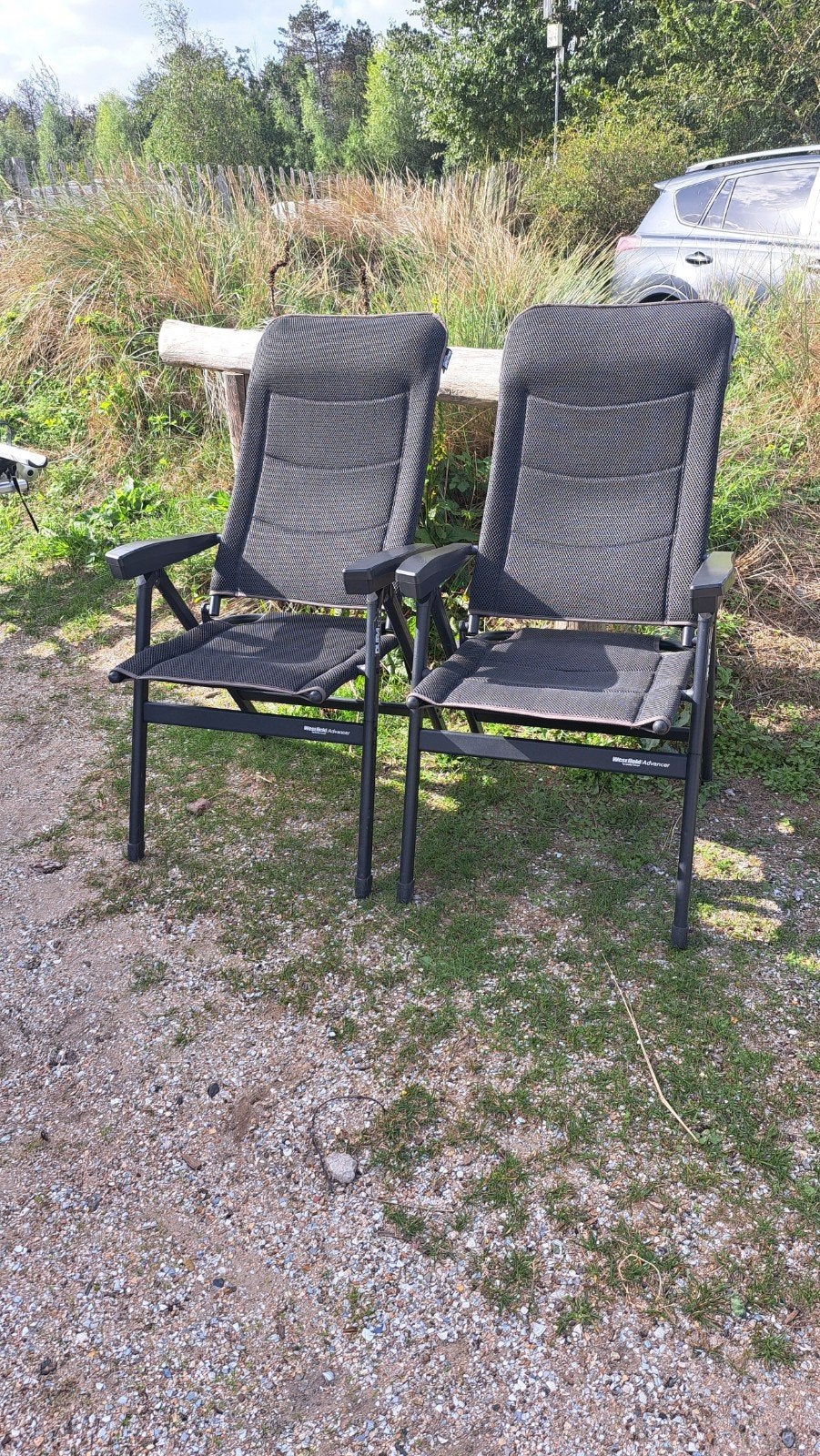 2 Westfield advancer dura lite campingstoel, Ophalen, Zo goed als nieuw, Campingstoel