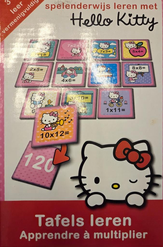 Tafels leren met Hello Kitty, Verzenden, Gebruikt, Rekenen