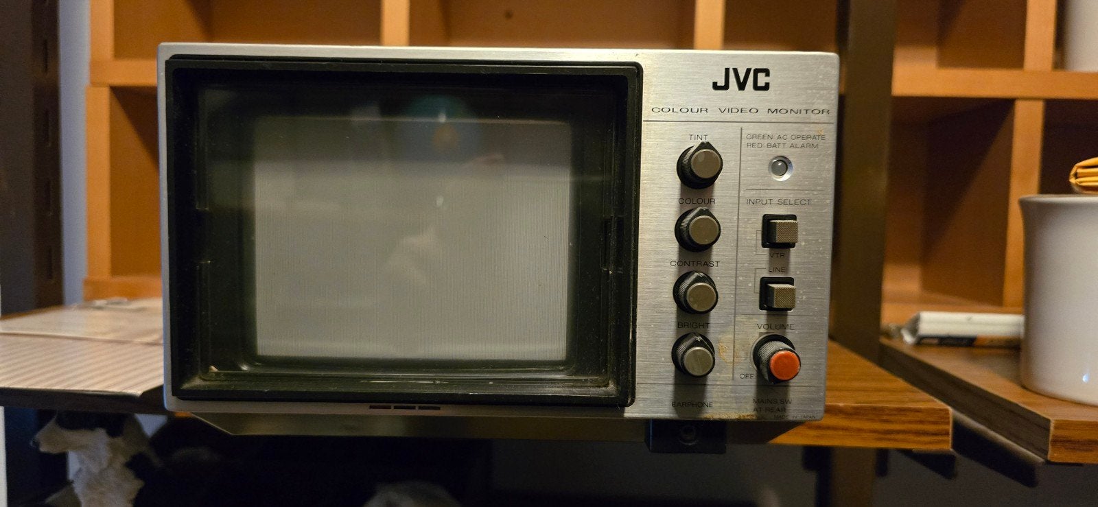 JVC TM-41EG Vintage Kleuren Videomonitor (PAL/SECAM), Ophalen of Verzenden