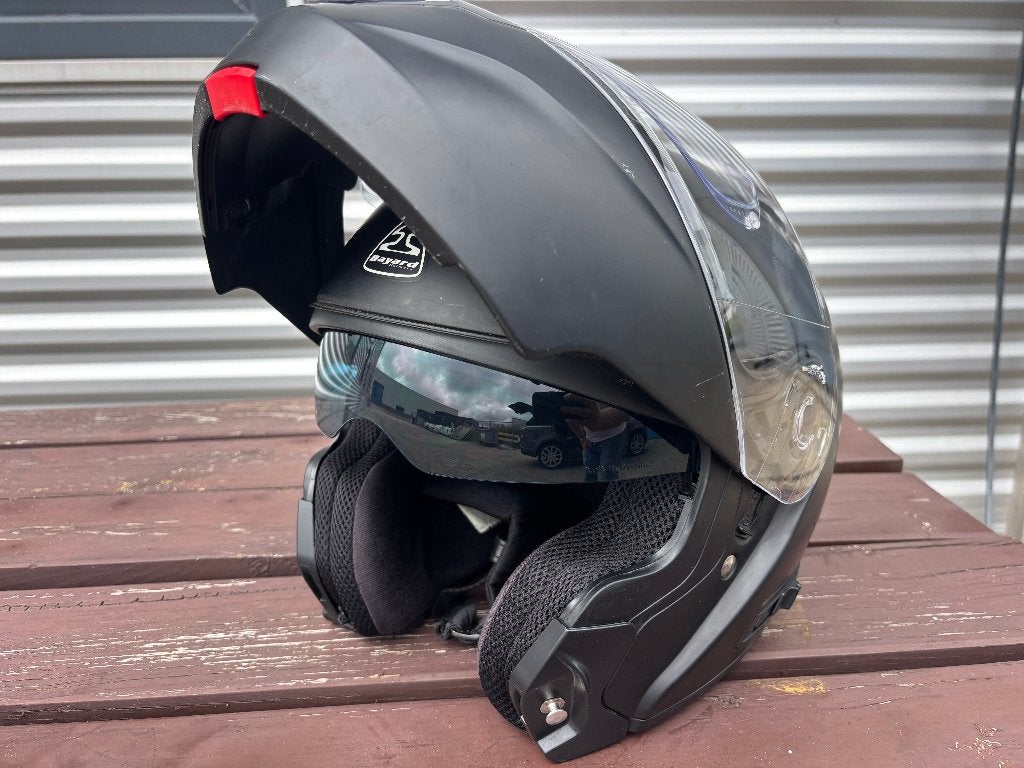 Bayard systeemhelm - nieuw vizier+pinlock NIEUWPRIJS € 129,-, Overige merken, Systeemhelm, Dames, XL