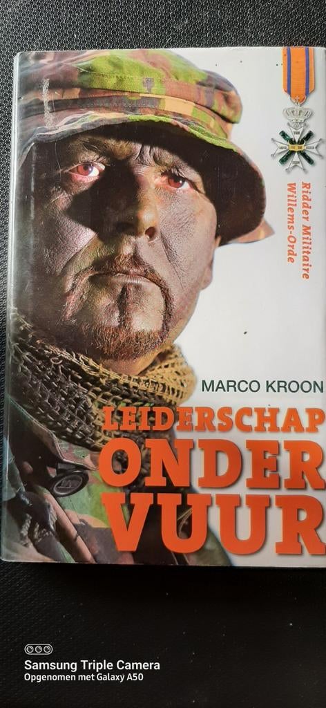 Leiderschap onder Vuur - Marco Kroon, Marco Kroon, Ophalen of Verzenden, Zo goed als nieuw, Landmacht