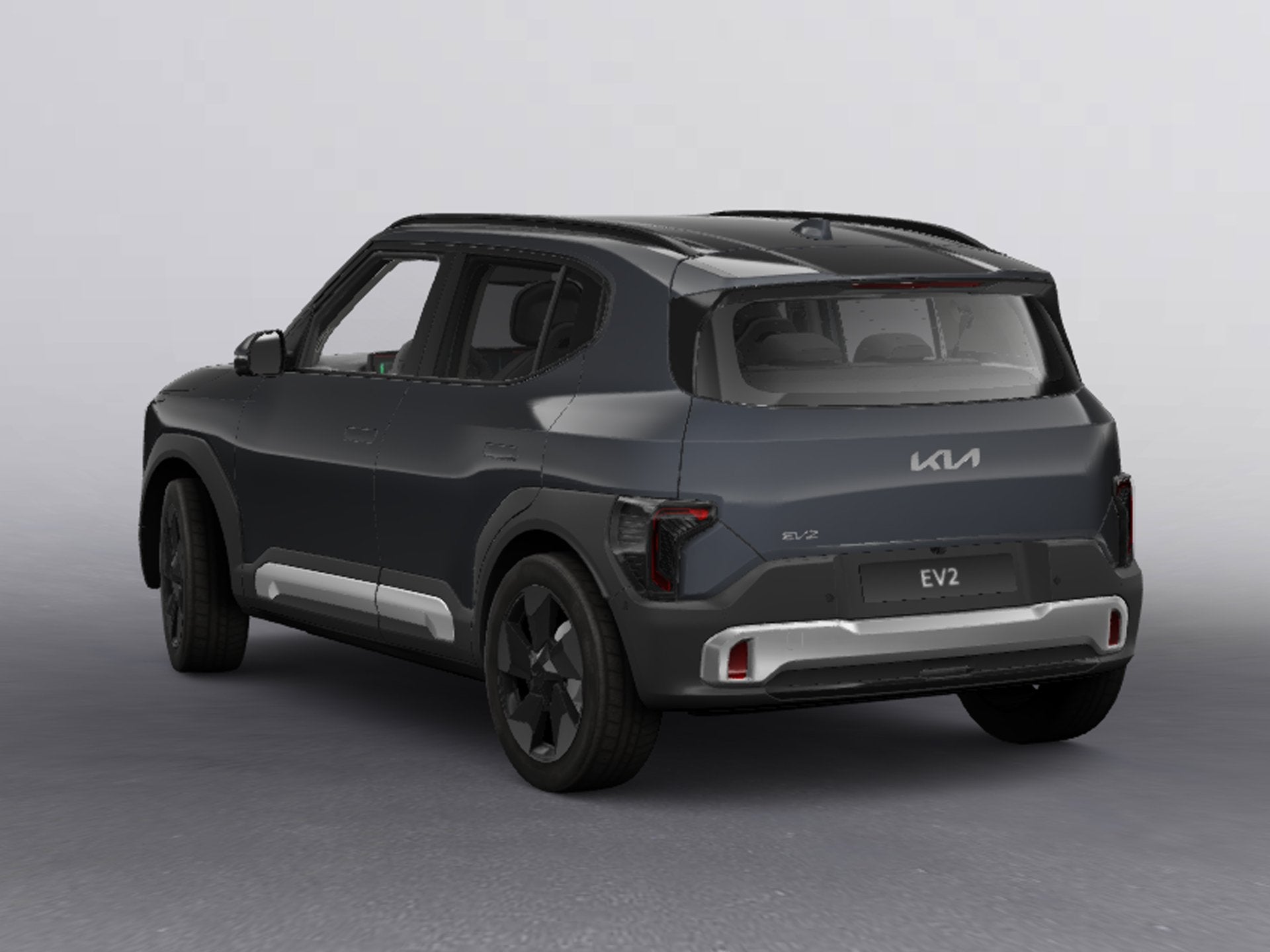 Kia EV2 Plus 42.2 kWh * Voorraadvoordeel inclusief € 3.000, Auto's, Stof, Nieuw, SUV of Terreinwagen, Zilver of Grijs