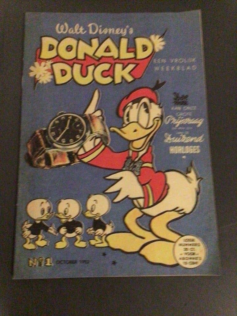 Donald Duck uit oktober 1952, Eén stripboek, Ophalen of Verzenden, Gelezen