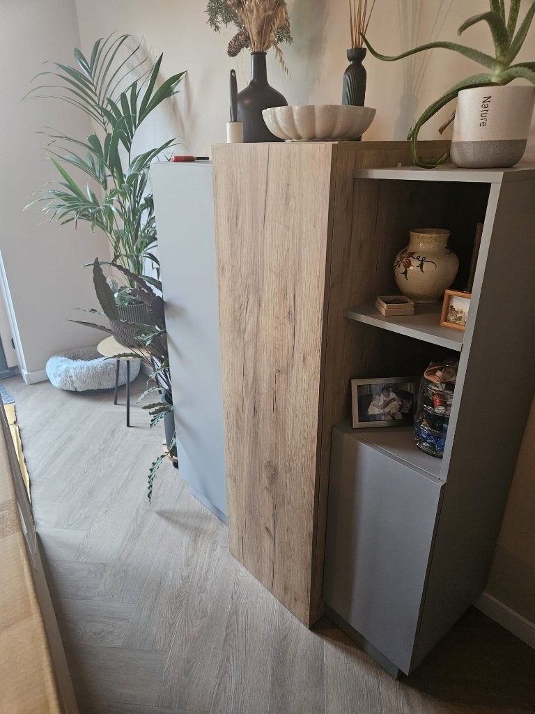 Opbergkast met planken en deuren, Ophalen, 100 tot 150 cm, 25 tot 50 cm, Gebruikt