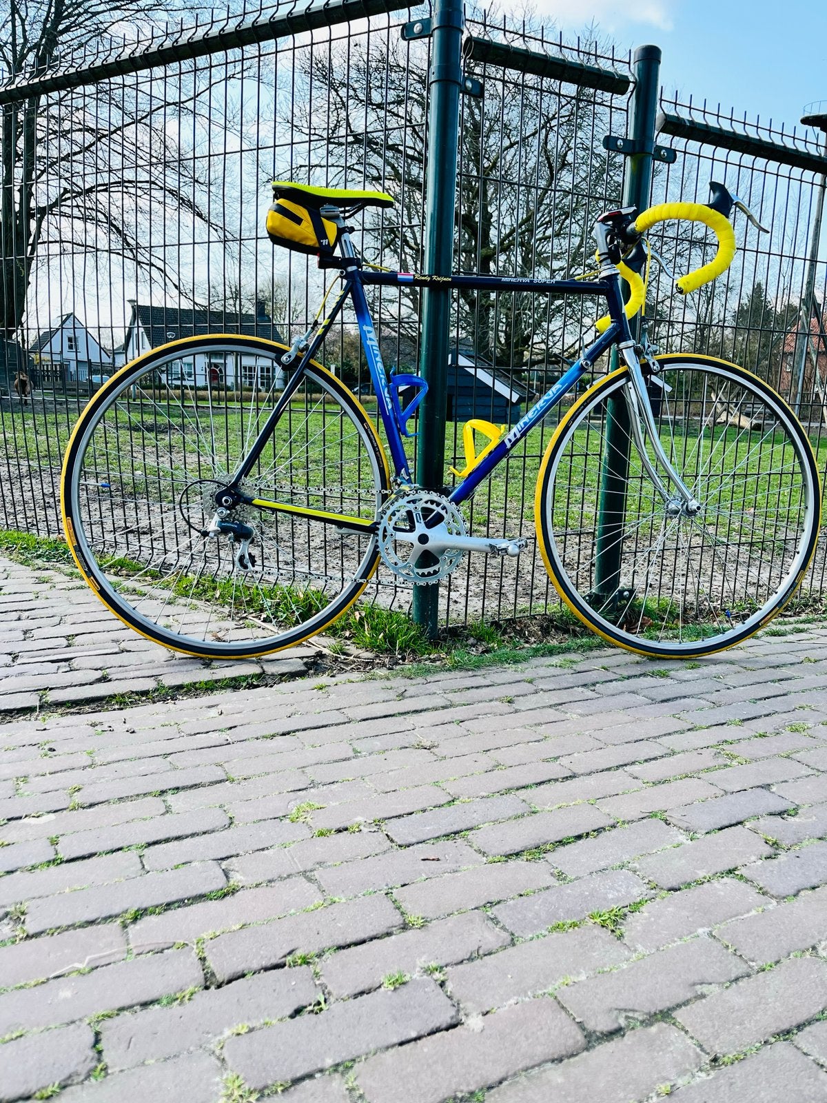 Minerva Super Racefiets 1988-1990, Frame 57 cm, Fietsen en Brommers, 28 inch, Gebruikt, 57 tot 61 cm, Ophalen