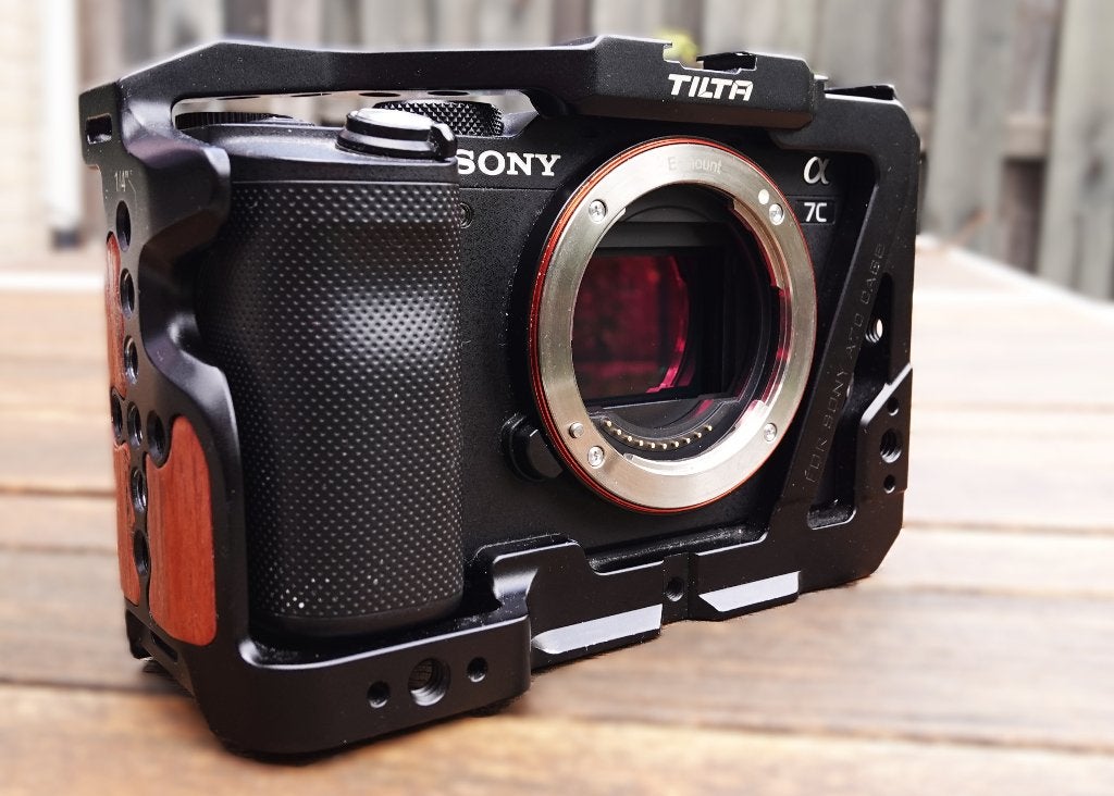Sony Bordy A7C + Tilta Case, Ophalen, Accu, Zo goed als nieuw, Compactcamera