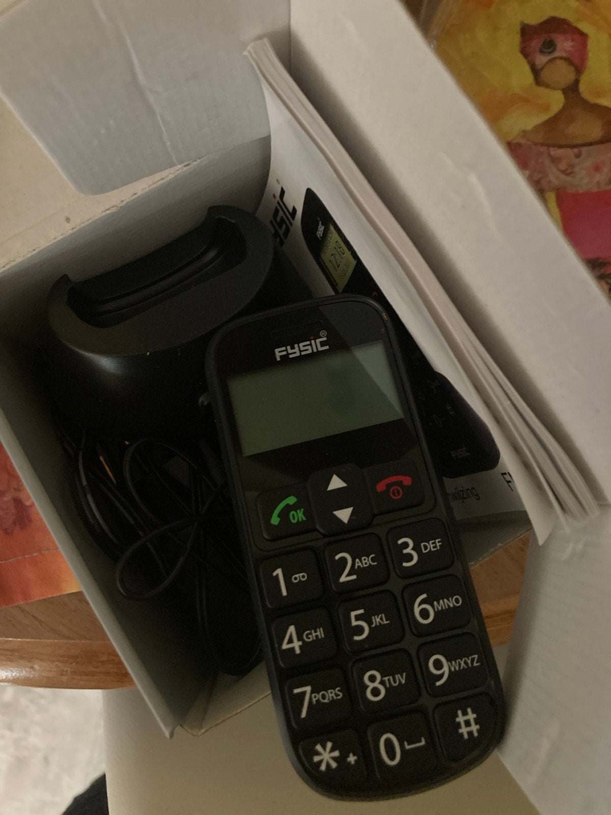 Fysic FM-8200 Mobiele Telefoon met Grote Toetsen, Telecommunicatie, Mobiele telefoons | Overige merken, Gebruikt, Geen camera