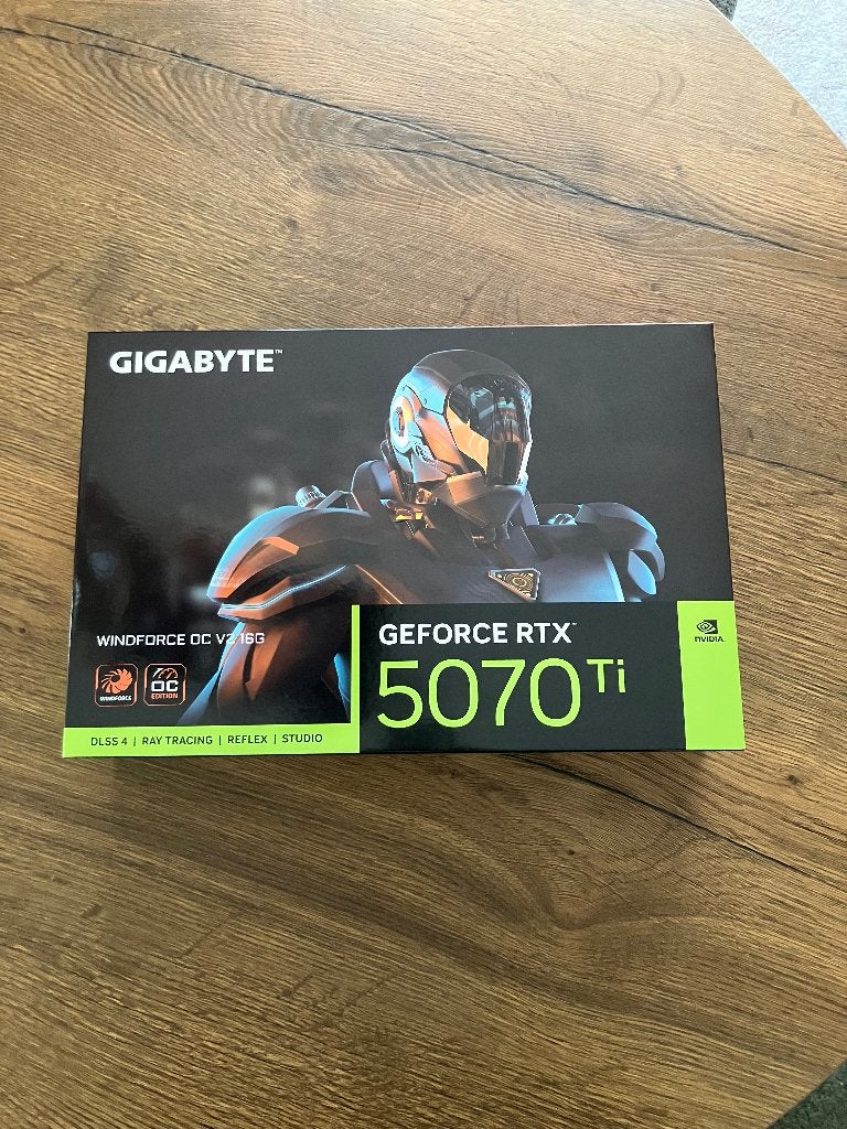 *NIEUW* NVIDIA 5070 Ti Gigabyte Windforce OC 16GB videokaart, Computers en Software, Videokaarten, GDDR6, PCI-Express 4, Nieuw