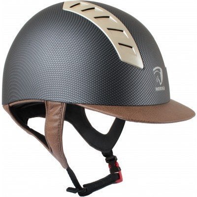 Bruine Horka Arrow cap maat 53 54 55 56 57 en 59, Dieren en Toebehoren, Paardrijkleding, Inclusief opbergtas, Nieuw, Kinderen