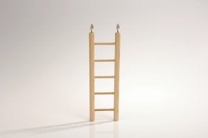 Vogelspeelgoed  " Houten ladder 11 tredes  "  €3.00, Unit 1, Flatten Way, Syston, Leicestershire, LE7 1GU, Verenigd Koninkrijk