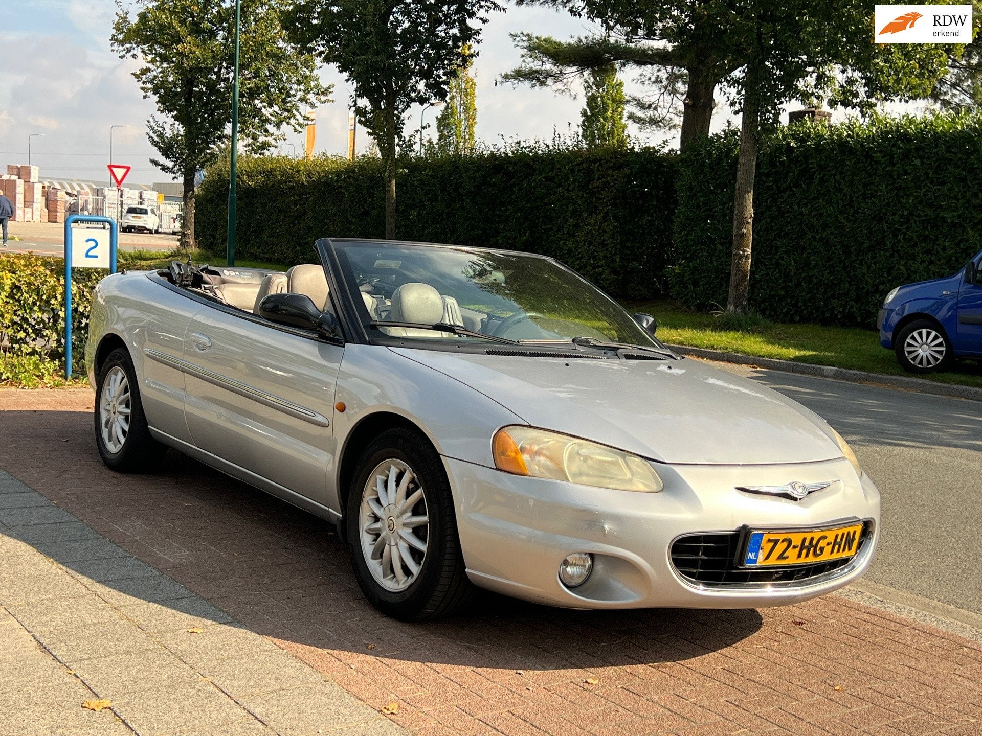 Chrysler Sebring 2.7i-V6 24V LX Convertible *APK 8-2027 * Ri, Auto's, 450 kg, Gebruikt, Cabriolet, 4 stoelen