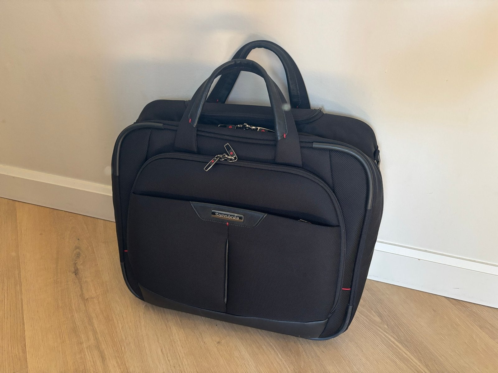 Nette Samsonite Business Trolley, Ophalen of Verzenden, 17 inch of meer, Zo goed als nieuw, Trolleytas