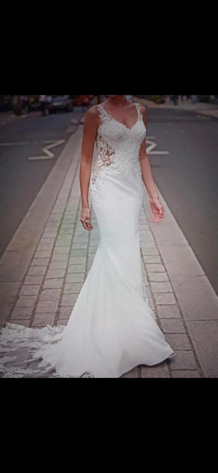 Trouwjurk maat 38 en korte avondjurk maat 38, Ophalen, Trouwjurk, Wed2b, Overige kleuren