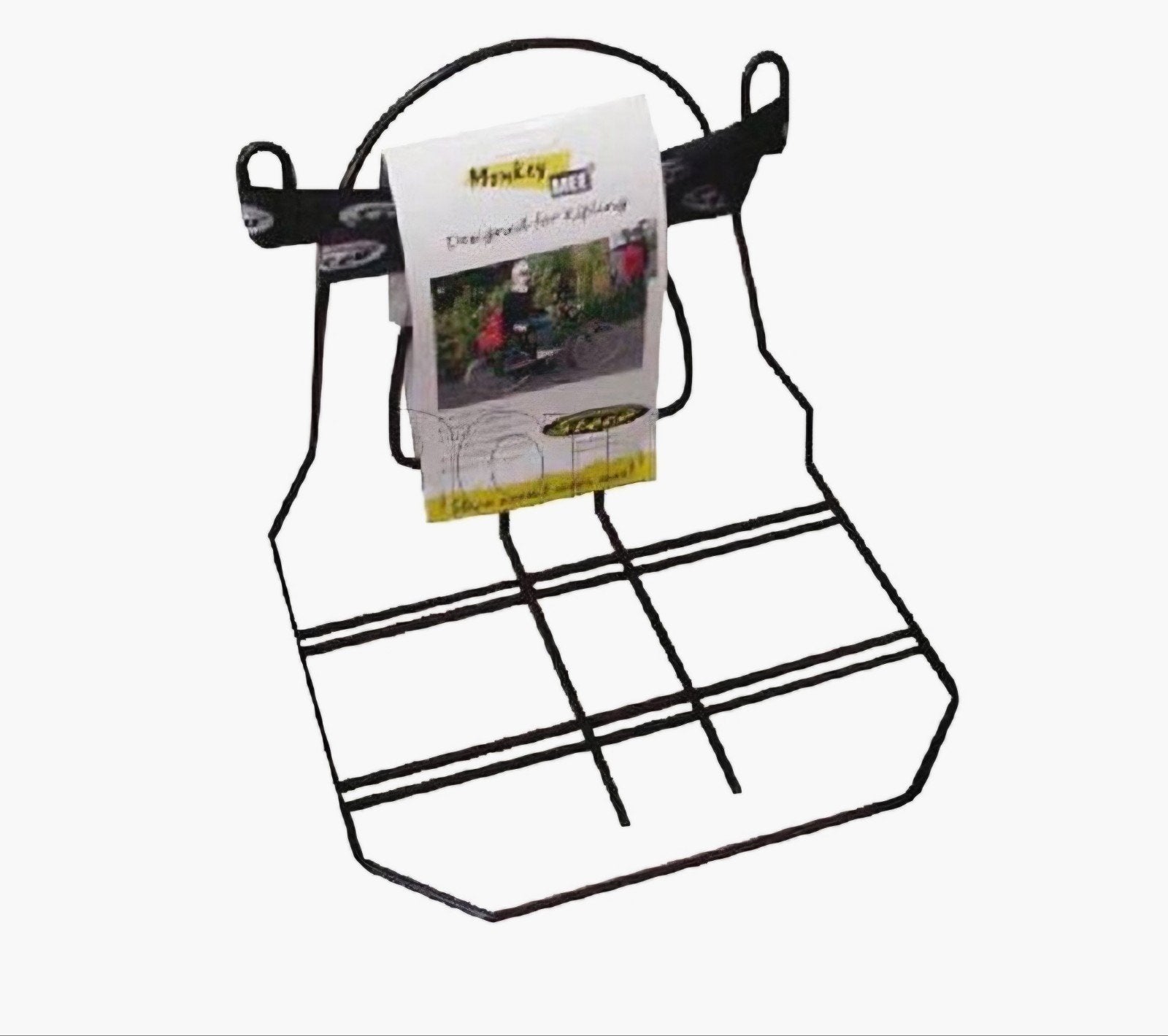 Steco Monkey-Mee Bagagedragerverbreder - Zwart Staal 31cm, Ophalen, Nieuw