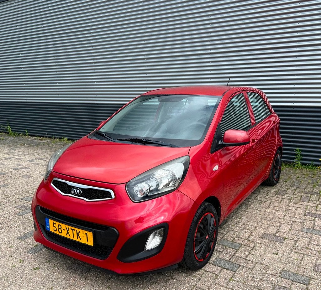 Kia Picanto 1.0 CVVT Comfort Pack, Auto's, Kia, Voorwielaandrijving, Stof, Gebruikt, Zwart