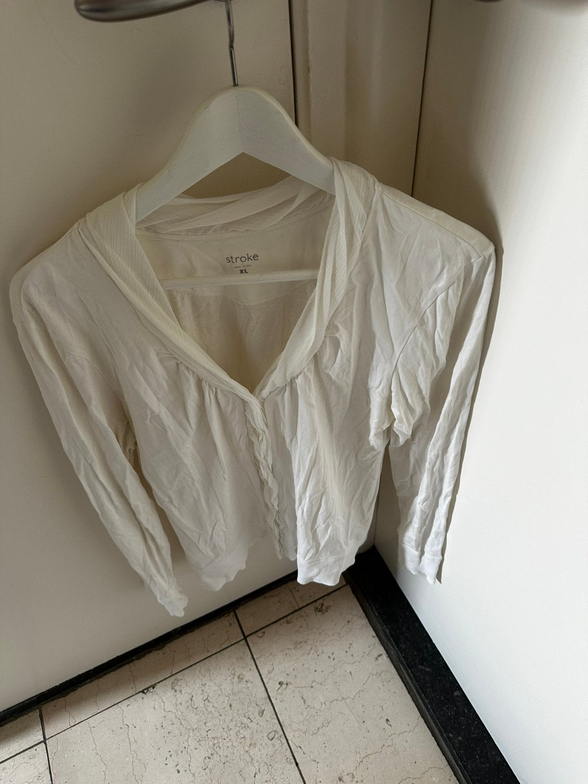 Stroke vest maat XL, Kleding | Dames, Verzenden, Zo goed als nieuw, Maat 46/48 (XL) of groter, Wit