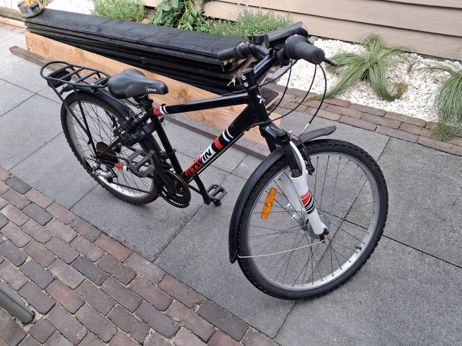 Jongensfiets 24 inch opknapper, Fietsen en Brommers, Fietsen | Jongens, Ophalen, Velgrem, Versnellingen, BTWIN