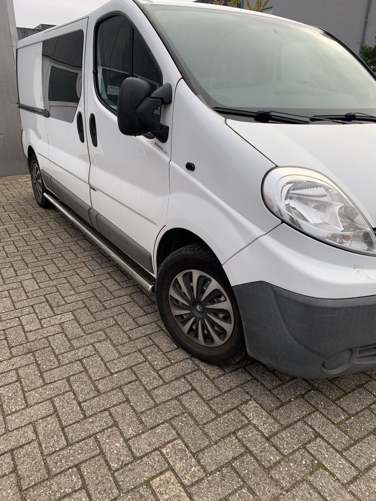 Renault Trafic Sidebars Sidesteps Treeplanken RVS Rond, Niet ingevuld, Niet ingevuld, Niet ingevuld
