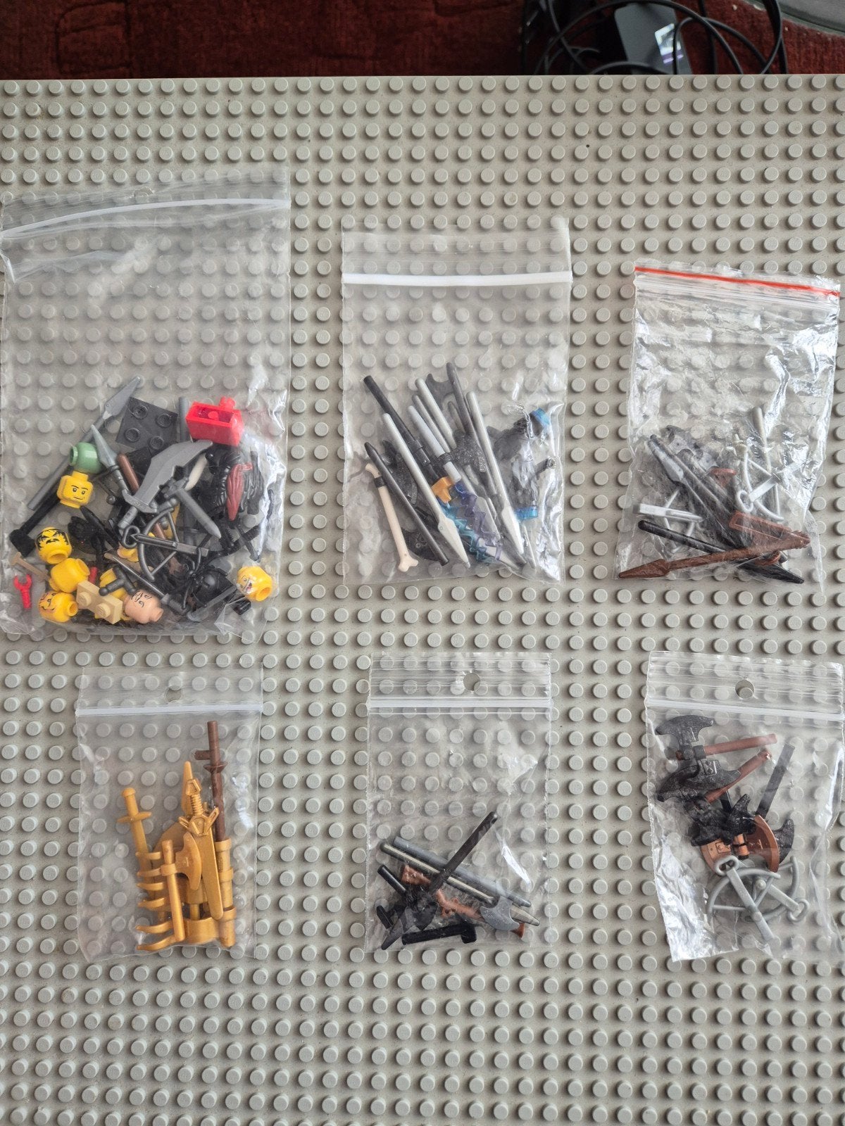 Lego diverse onderdelen/wapens, Ophalen of Verzenden, Gebruikt, Accessoire, Lego