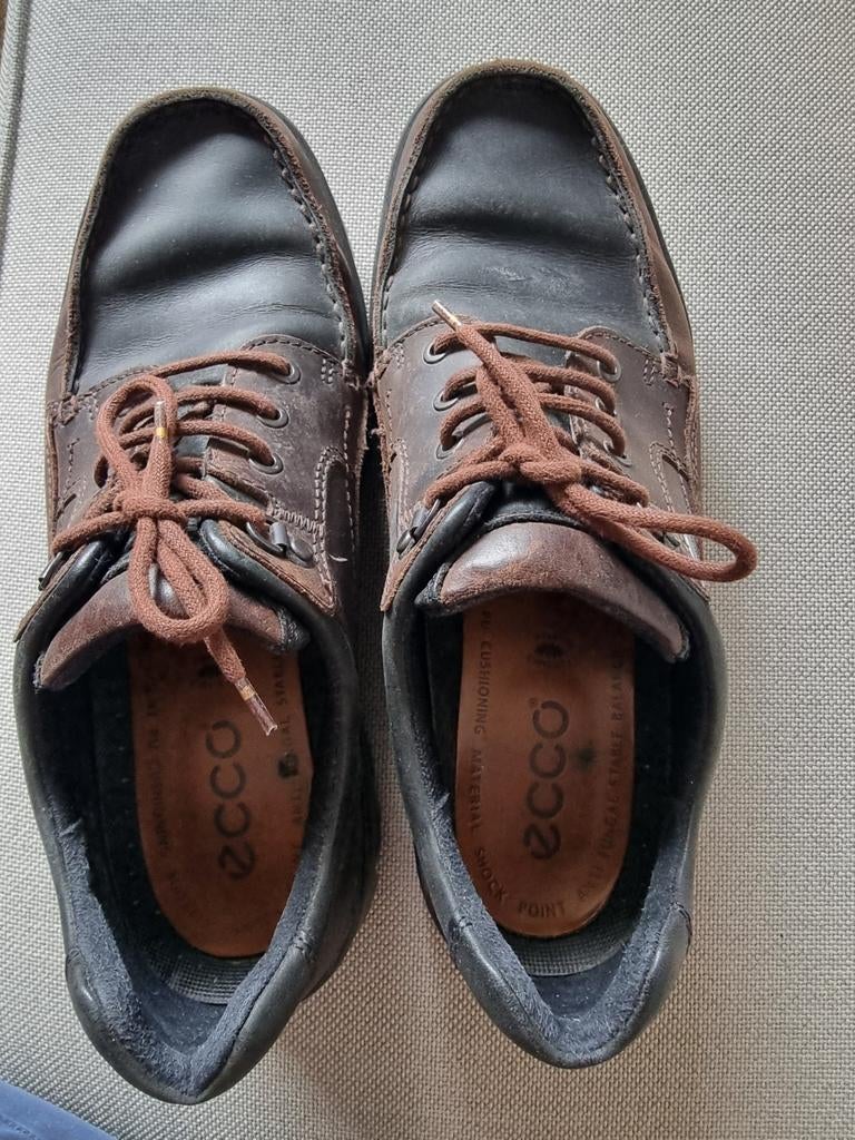 Ecco veterschoenen Track 25. Maat 44, bruin/zwart, Gore-Tex, Ecco, Bruin, Ophalen of Verzenden, Gedragen
