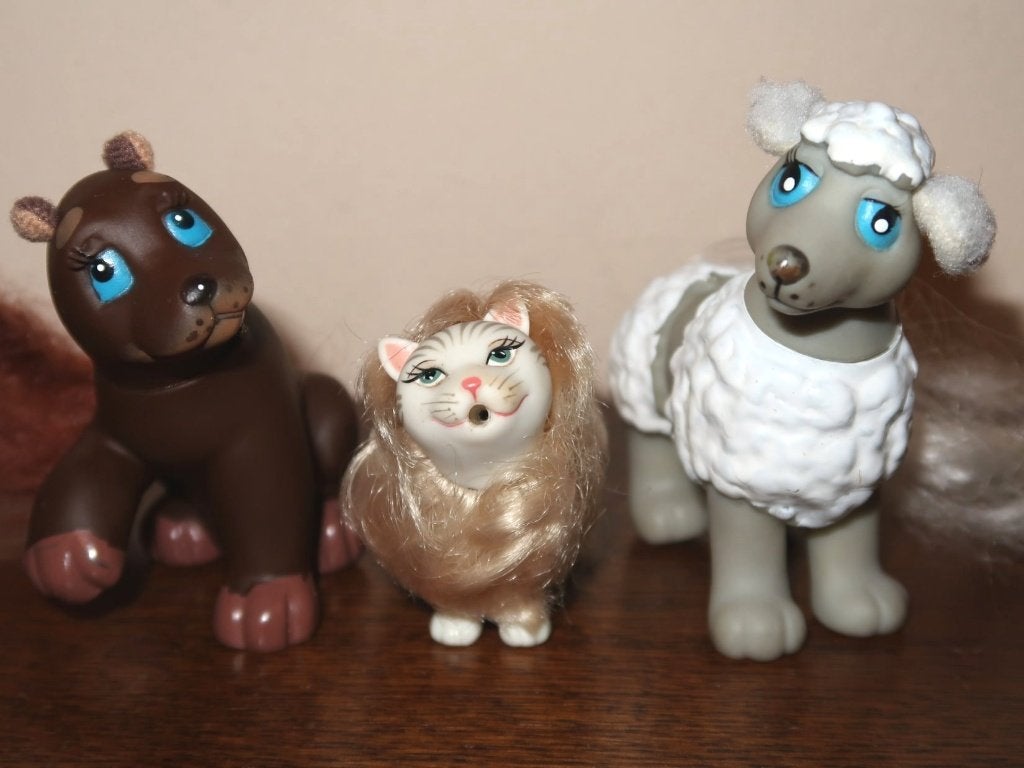Kitty Fun Barbie kat & Puppy Dog Tails honden 3 MLP Friends, Verzenden
