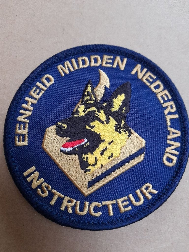 embleem K 9 police, Ophalen of Verzenden, Overige soorten, Nederland, Embleem of Badge