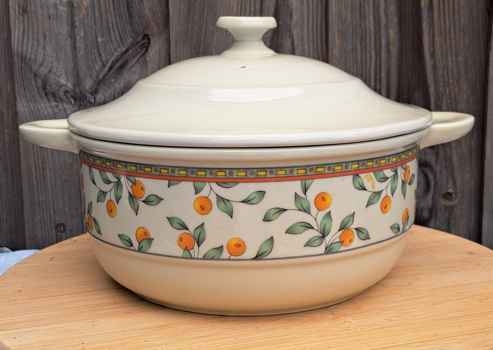 Oven/dekschaal van het mooie koffietijd servies. Nieuw., Overige merken, Nieuw, Ophalen of Verzenden, Schaal of Schalen