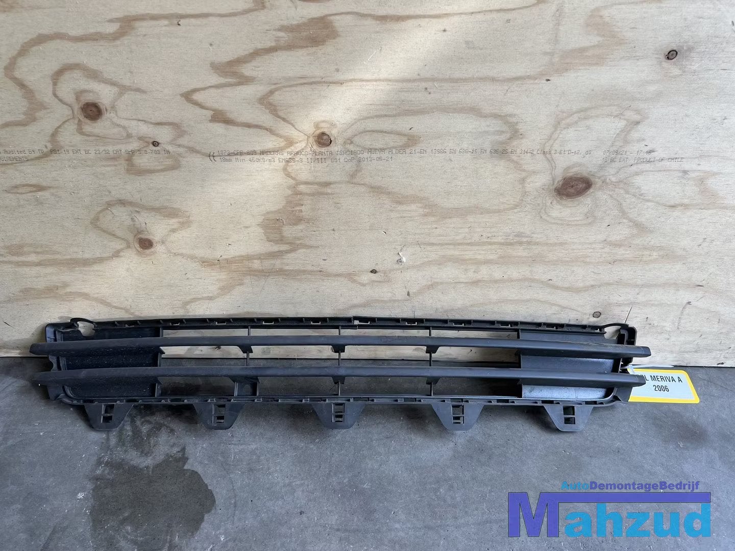 OPEL MERIVA A Voorbumper bumper rooster 2003-2010, Auto-onderdelen, Gebruikt, Voor, Opel Automobile GmbH, Ophalen of Verzenden