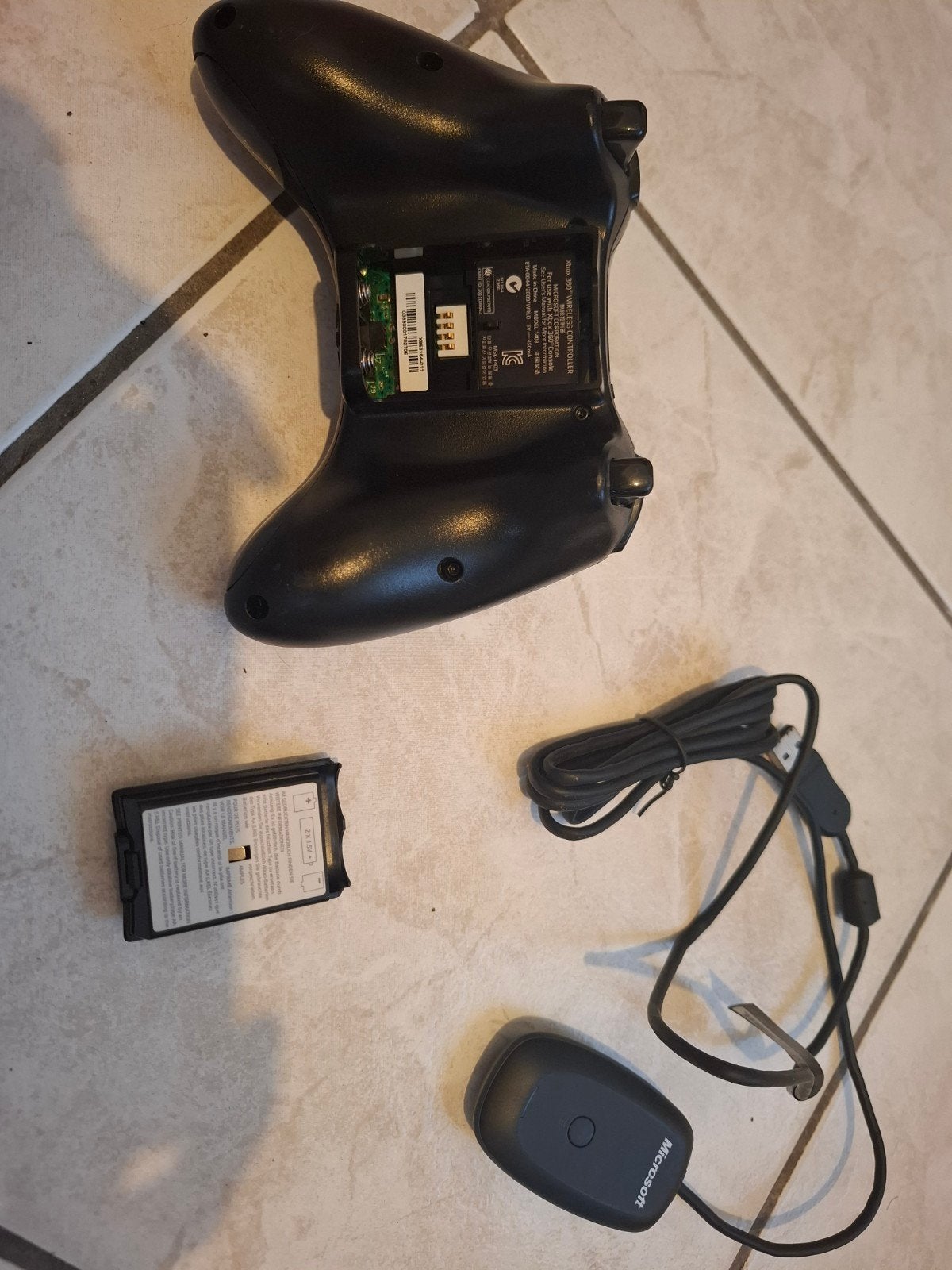 Draadloze Xbox 360 Controller voor Xbox en PC, Gebruikt, Ophalen of Verzenden, Controller, Xbox 360