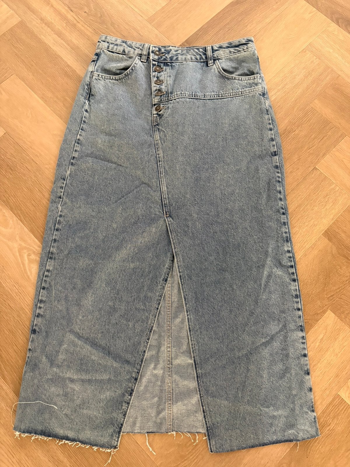 My Jewellery spijkerrok maat L, Kleding | Dames, Blauw, Maat 42/44 (L), Ophalen of Verzenden, Gedragen