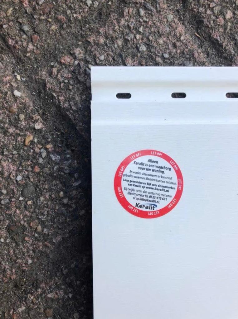 Keralit Gevelpanelen - 4 Types, Doe-het-zelf en Verbouw, Platen en Panelen, Ophalen of Verzenden, Nieuw, Overige materialen