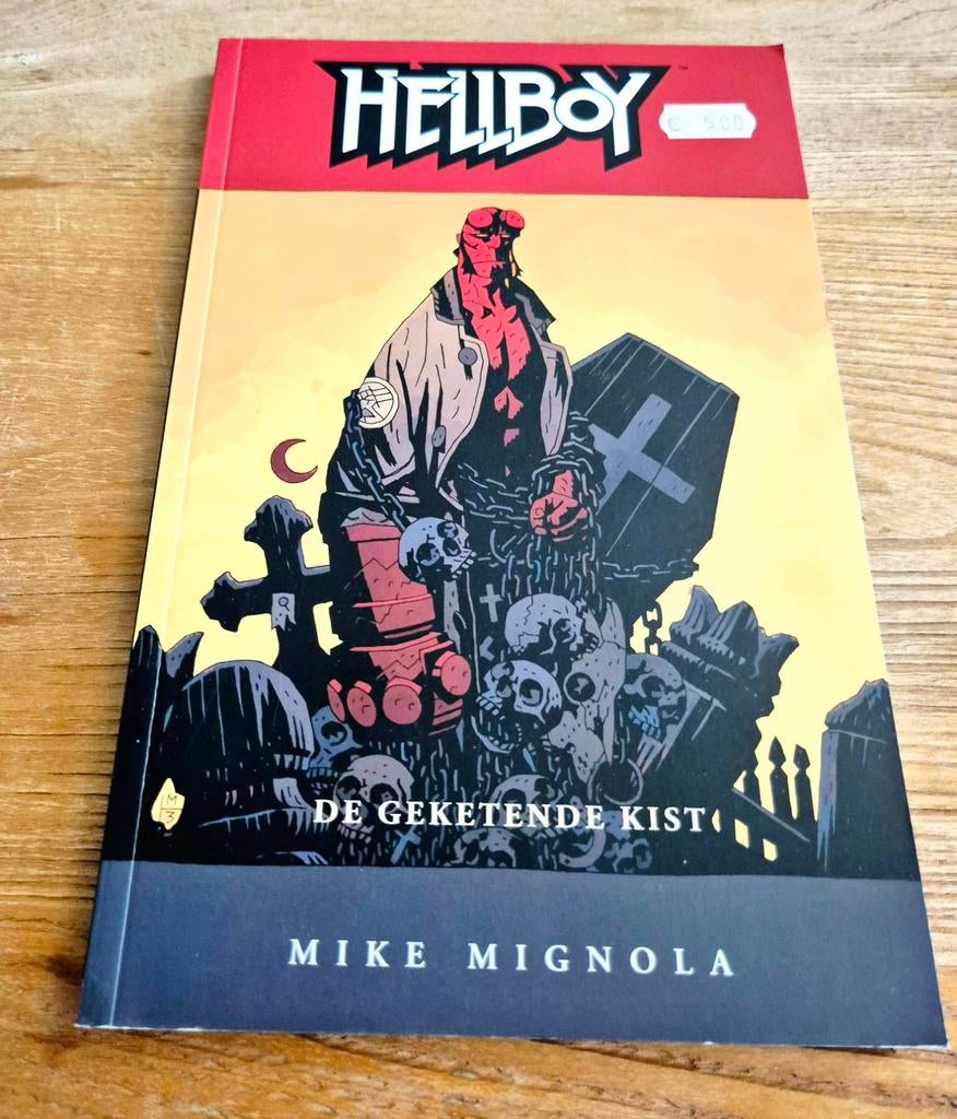 Hellboy: De Geketende Kist - Mike Mignola comic, Boeken, Strips | Comics, Ophalen of Verzenden