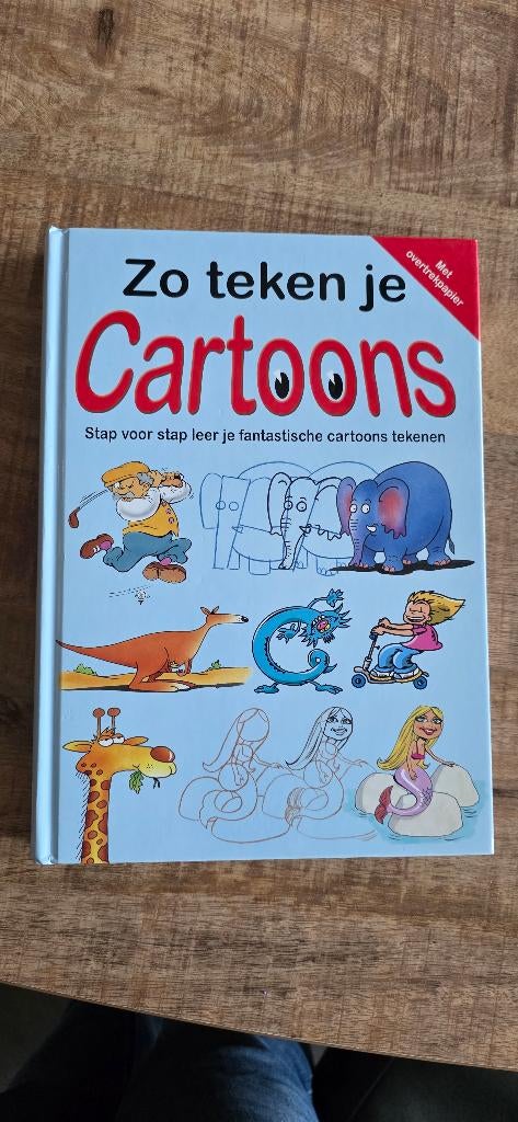 Zo teken je cartoons boek, Ophalen of Verzenden, Gebruikt, Overige typen
