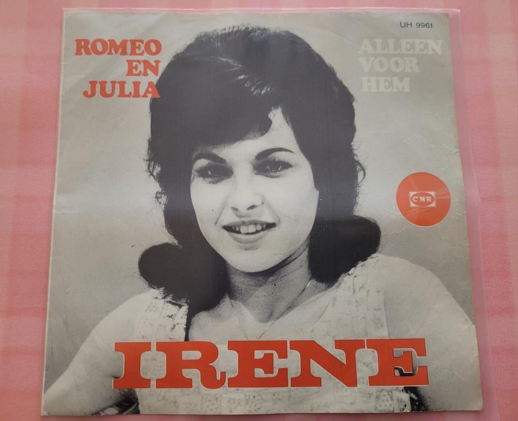 Irene - Romeo en Julia ../ Alleen voor hem., Ophalen, Zo goed als nieuw, Overige formaten, Levenslied of Smartlap