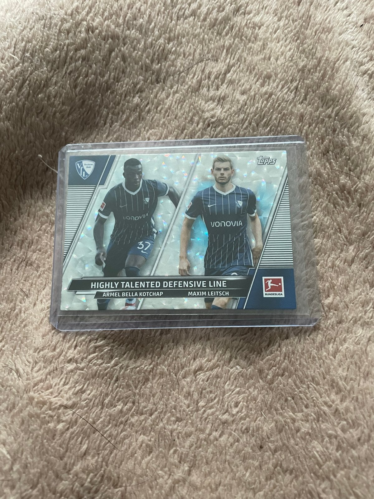 Topps Bundesliga Voetbalkaart Armel Bella Kotchap Maxim Leit, Ophalen of Verzenden, Zo goed als nieuw, Buitenlandse clubs, Spelerskaart