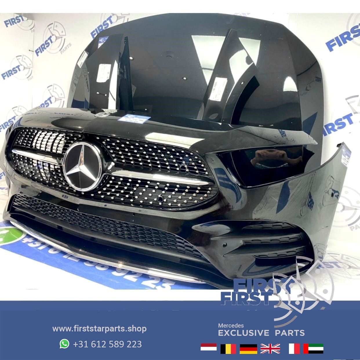 W177 V177 GT (A35) AMG LINE VOORKOP KOSMOS ZWART Mercedes A, Auto-onderdelen, Gebruikt, -, Voor, Ophalen of Verzenden