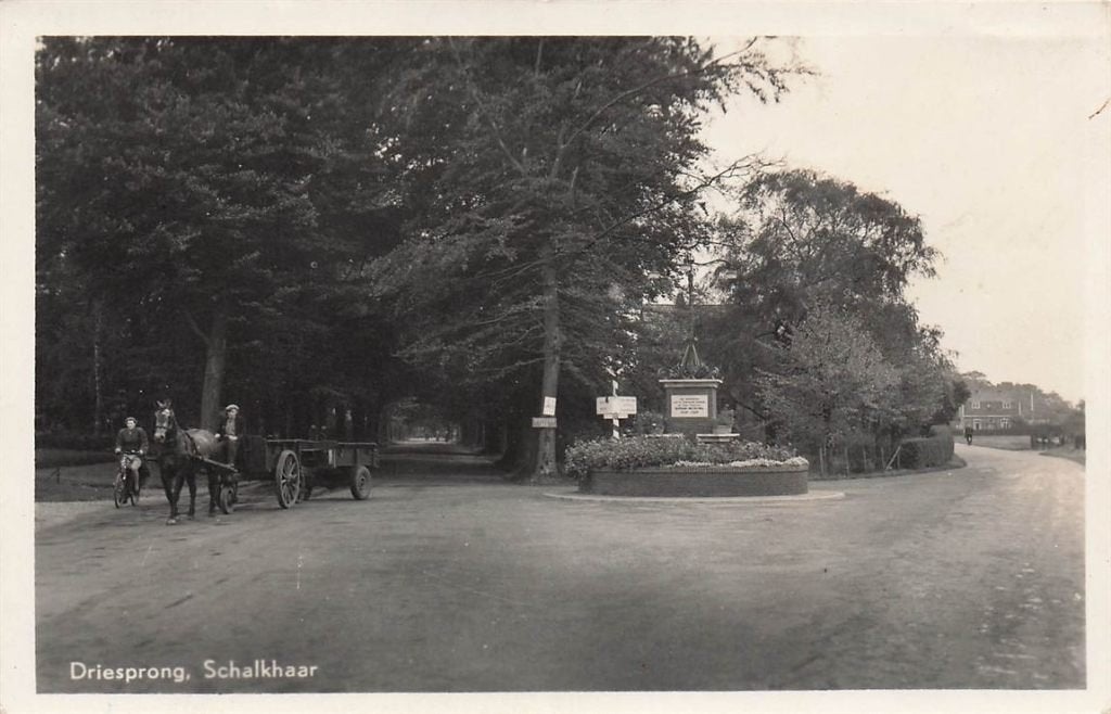 702-125-037 Driesprong Schalkhaar, Verzamelen, Verzenden, Voor 1920, Overijssel
