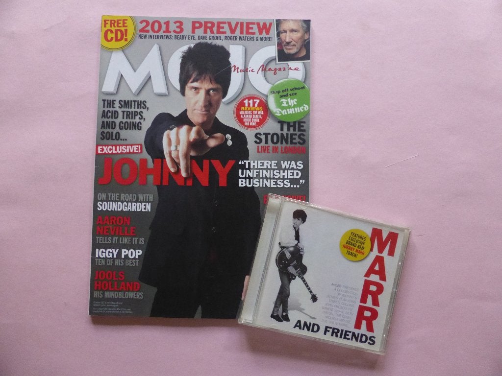 Johnny Marr Special Mojo Magazine + CD, Ophalen of Verzenden, Zo goed als nieuw, Poprock
