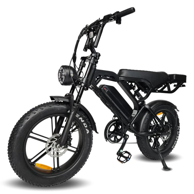 Stoere Fatbike E-bike - Zwart, Comfortabel & Robuust, Fietsen en Brommers, Overige merken, Ophalen of Verzenden, Zo goed als nieuw