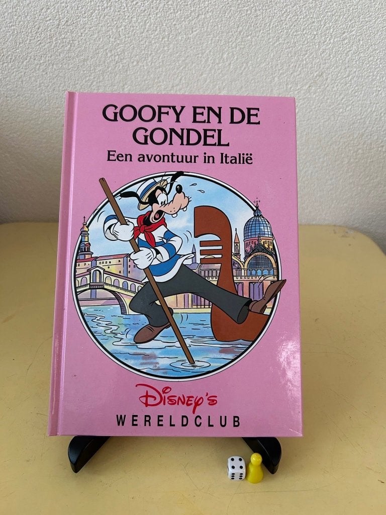 Disney Wereldclub boek Goofy en de gondel in Italie, Boeken, Fictie algemeen, Bies van Ede, Ophalen of Verzenden, Zo goed als nieuw