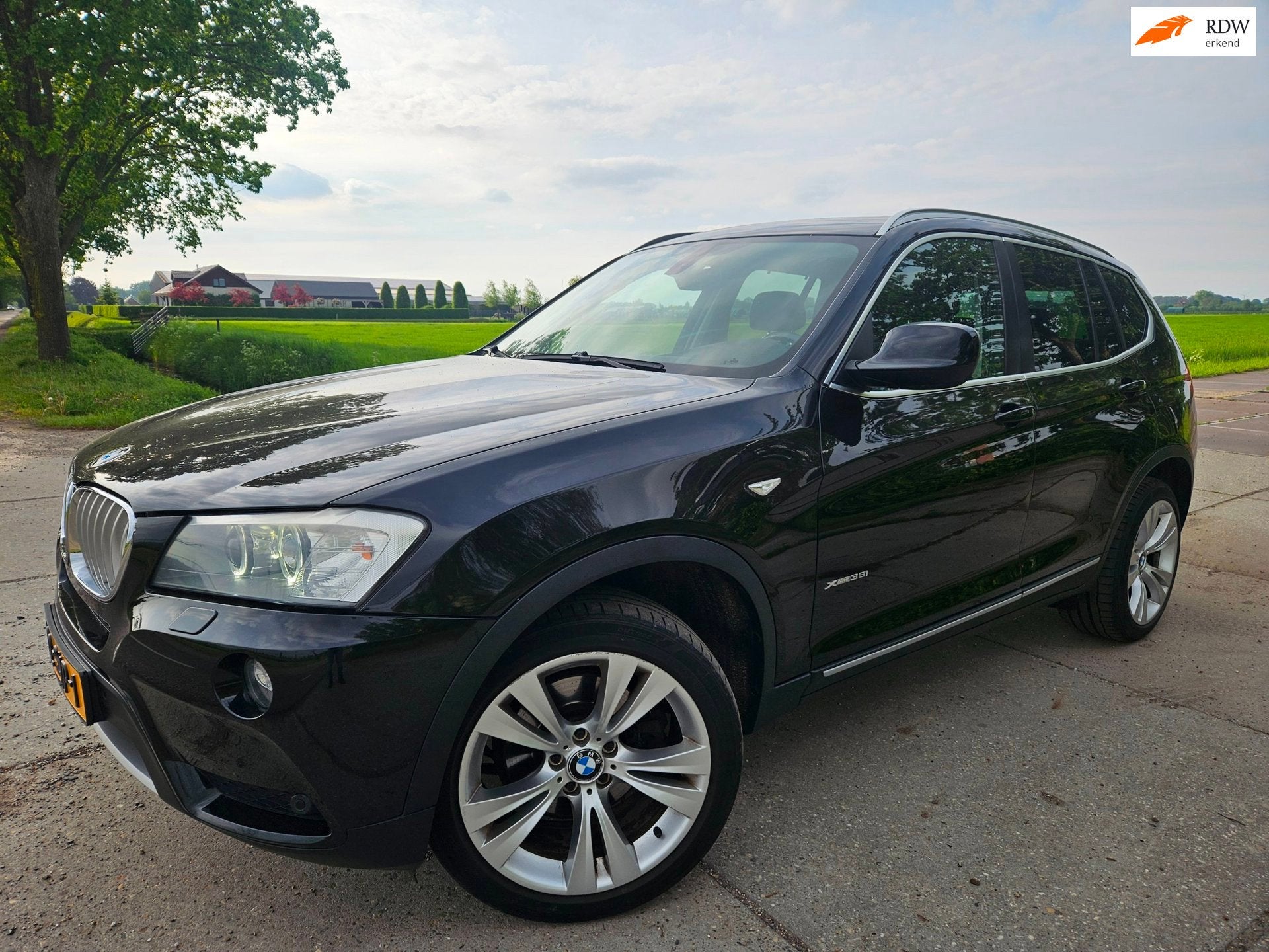 BMW X3 XDrive35i High Executive/ full options/ EXPORT!, Automaat, Gebruikt, Zwart, Bedrijf