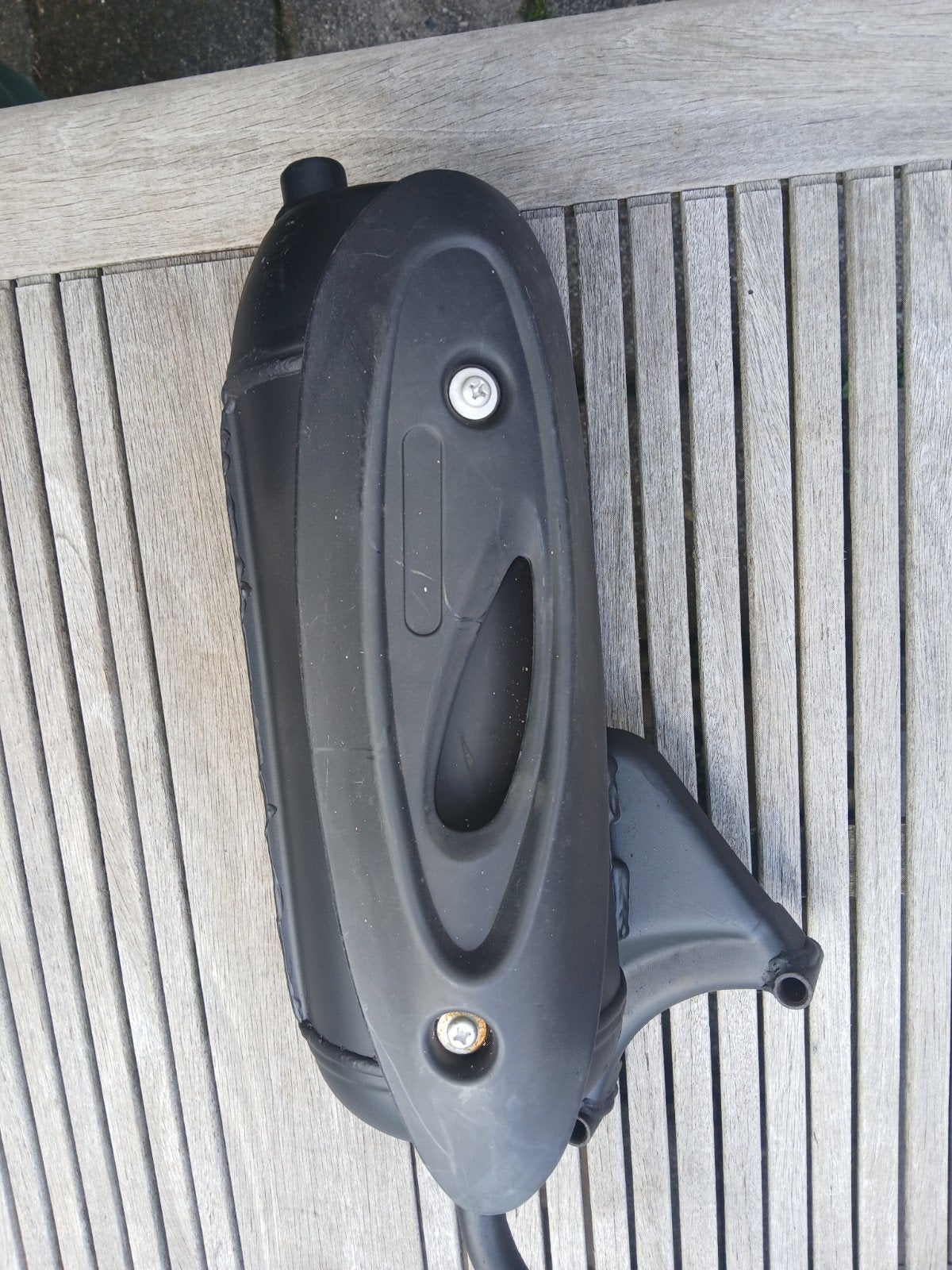 Uitlaat zip / fly / vespa etc 4takt 2v., Ophalen of Verzenden, Gebruikt, Uitlaat, Piaggio