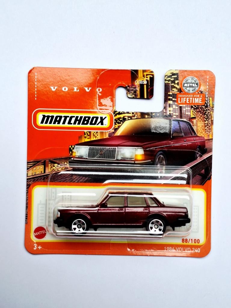Matchbox 2024  ' 1986 VOLVO 240, Ophalen of Verzenden, Nieuw, Auto