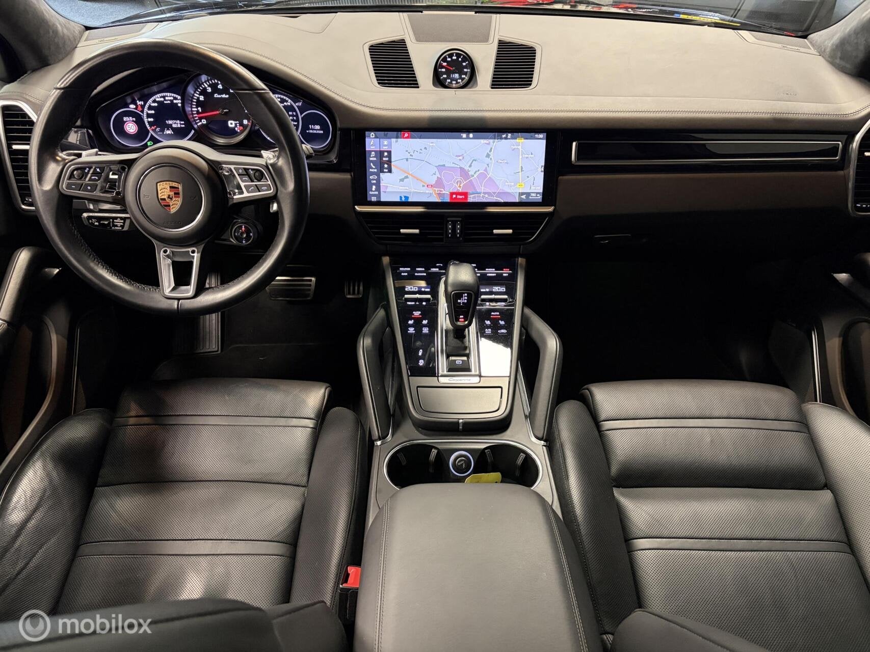 Porsche Cayenne 4.0 Turbo BURMESTER / 4WS / NIGHTVISION / EL, Auto's, Automaat, 2175 kg, Gebruikt, Zwart
