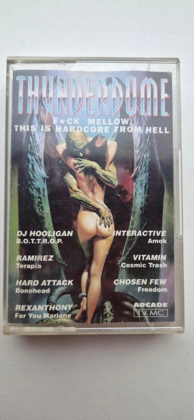 Thunderdome 1 cassette, Cd's en Dvd's, Ophalen of Verzenden, Zo goed als nieuw, 1 bandje
