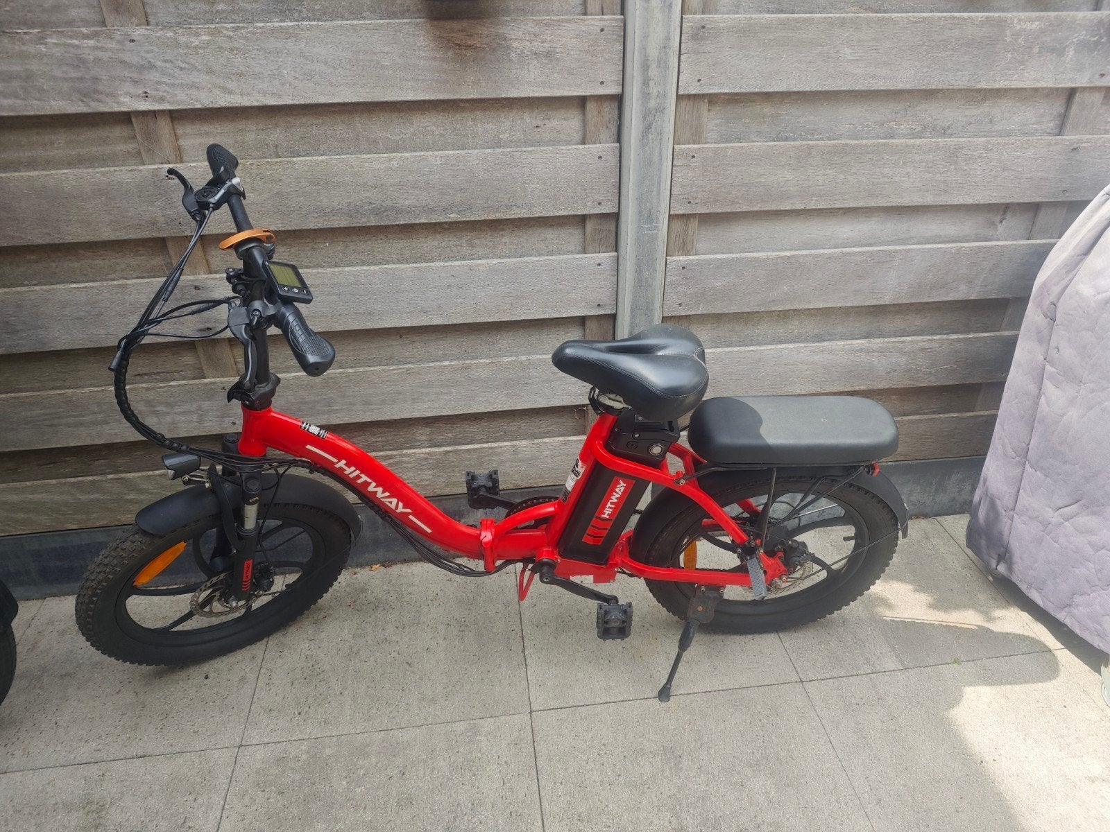 Hitway opvouwbare elektrische fiets (Fatbike), Ophalen, Gebruikt, Overige merken