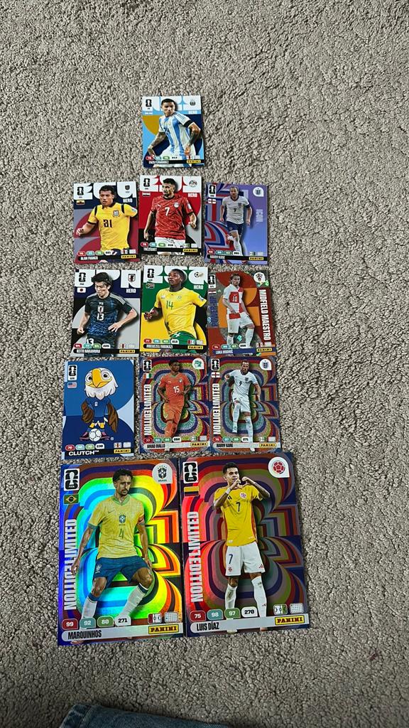 Panini WK 2026 Kaarten met Limited Editions en XXL, Ophalen of Verzenden, Nieuw, Buitenlandse clubs, Spelerskaart