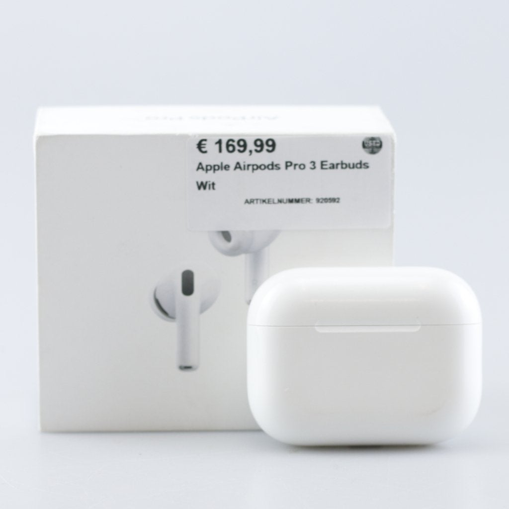 Apple Airpods Pro 3 Earbuds Wit, Apple, Zo goed als nieuw, Support@apple.com, One Apple Park Way
Cupertino, CA 95014
United States
