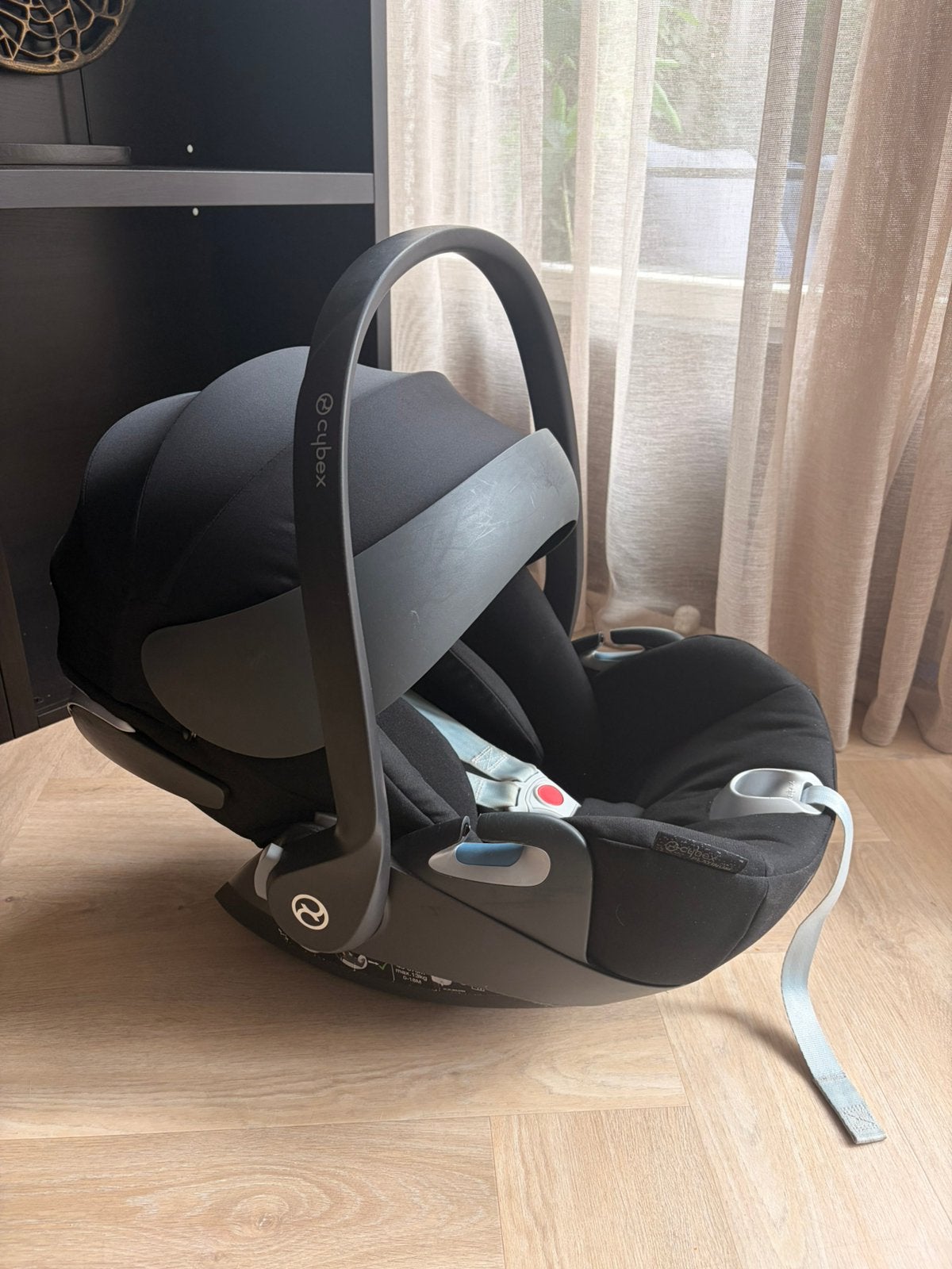 Cybex Cloud Z i-Size Plus, Autogordel of Isofix, Gebruikt, Slaapstand, 0 t/m 13 kg